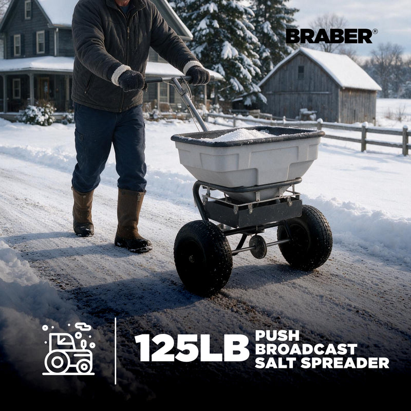 Push Broadcast Salt Spreader 125 lb – PFSS60P-zoom-