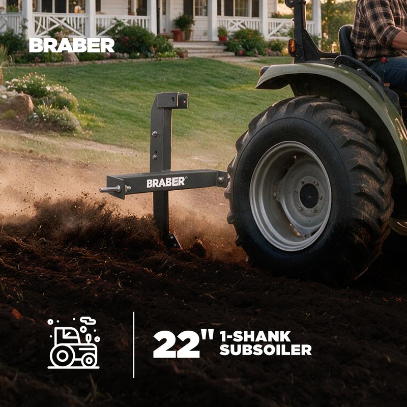 1-Shank Subsoiler 22" Depth up to 40 HP – SS1RN-zoom-