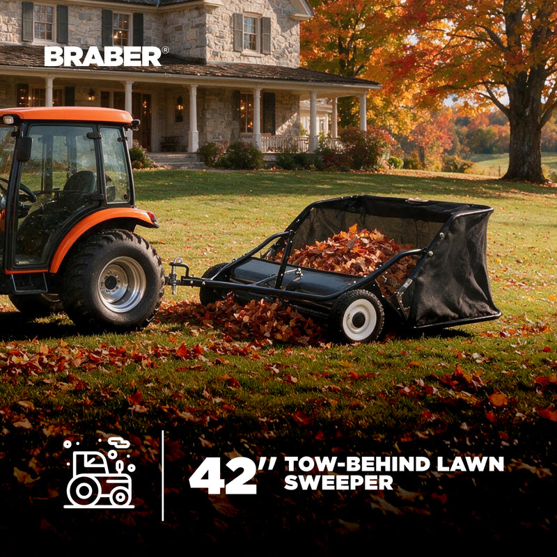 Tow-Behind Lawn Sweeper 42" – SW42T-zoom-