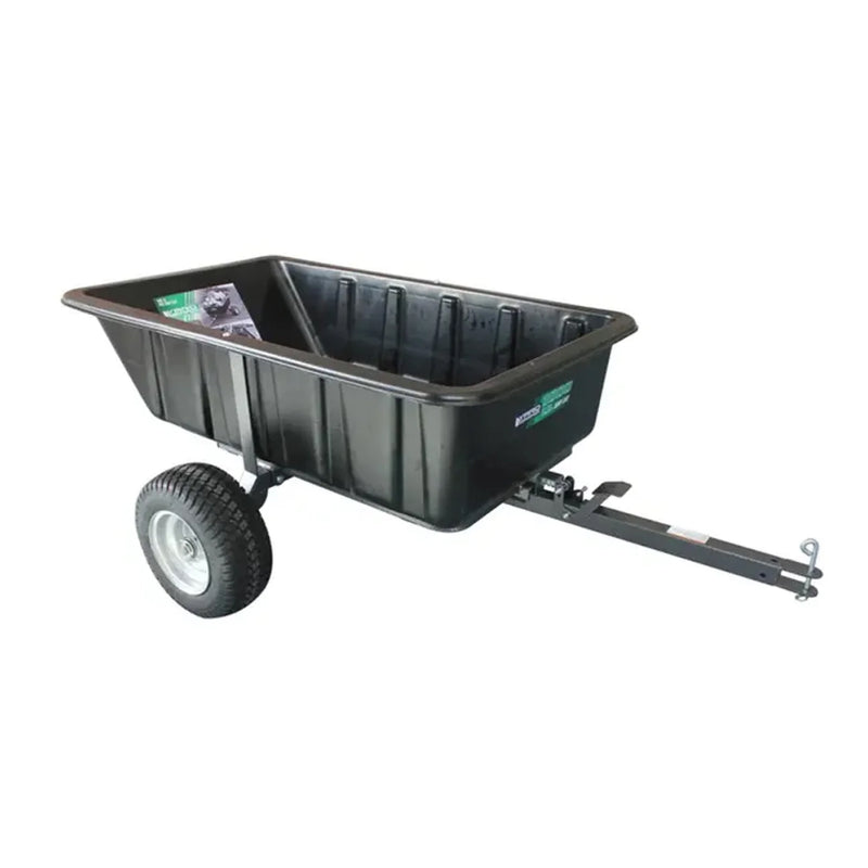 Tow-Behind Poly Dump Cart 1000 lb 2-Wheel – TCP1000-zoom-