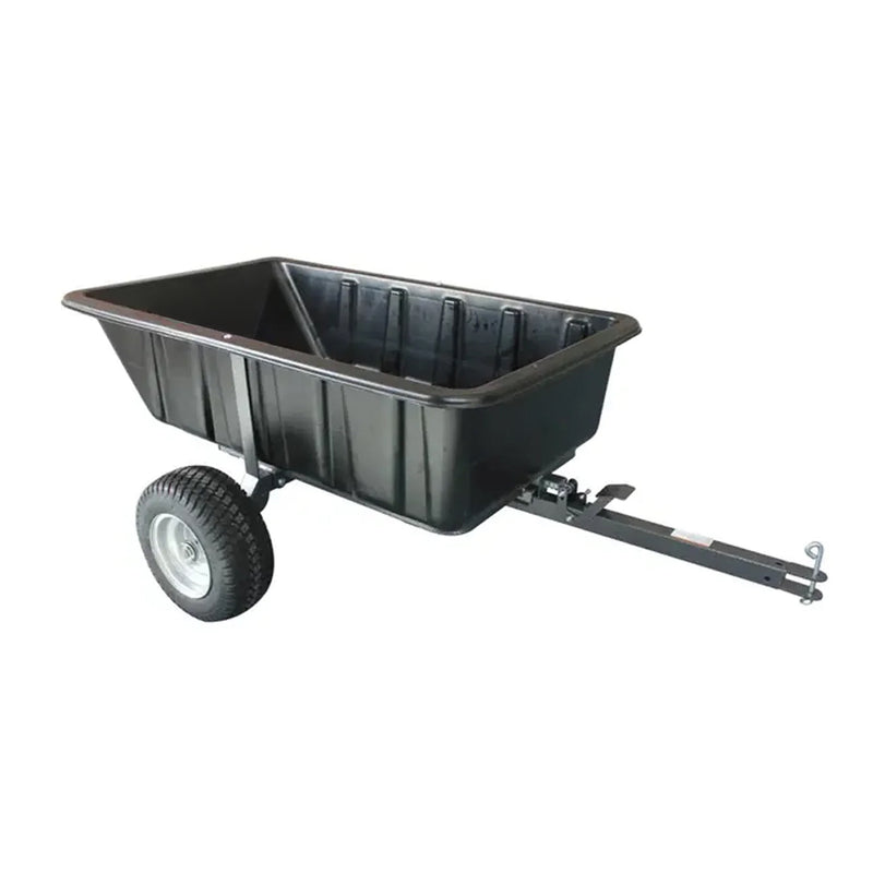 Tow-Behind Poly Dump Cart 1000 lb 2-Wheel – TCP1000-zoom-
