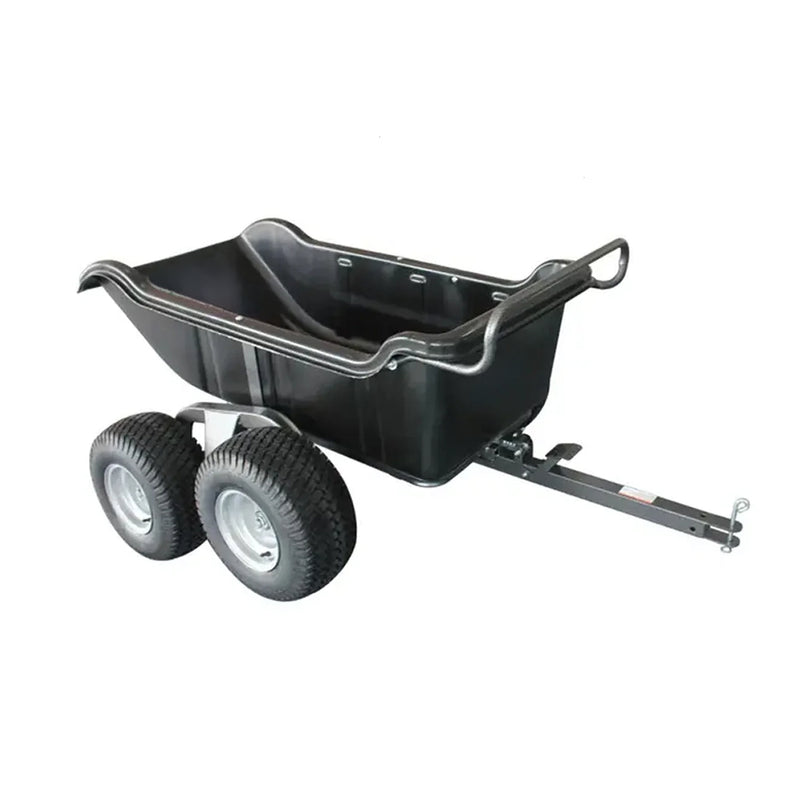 Tow-Behind Poly Dump Cart 1200 lb 4-Wheel – TCP12004W-zoom-