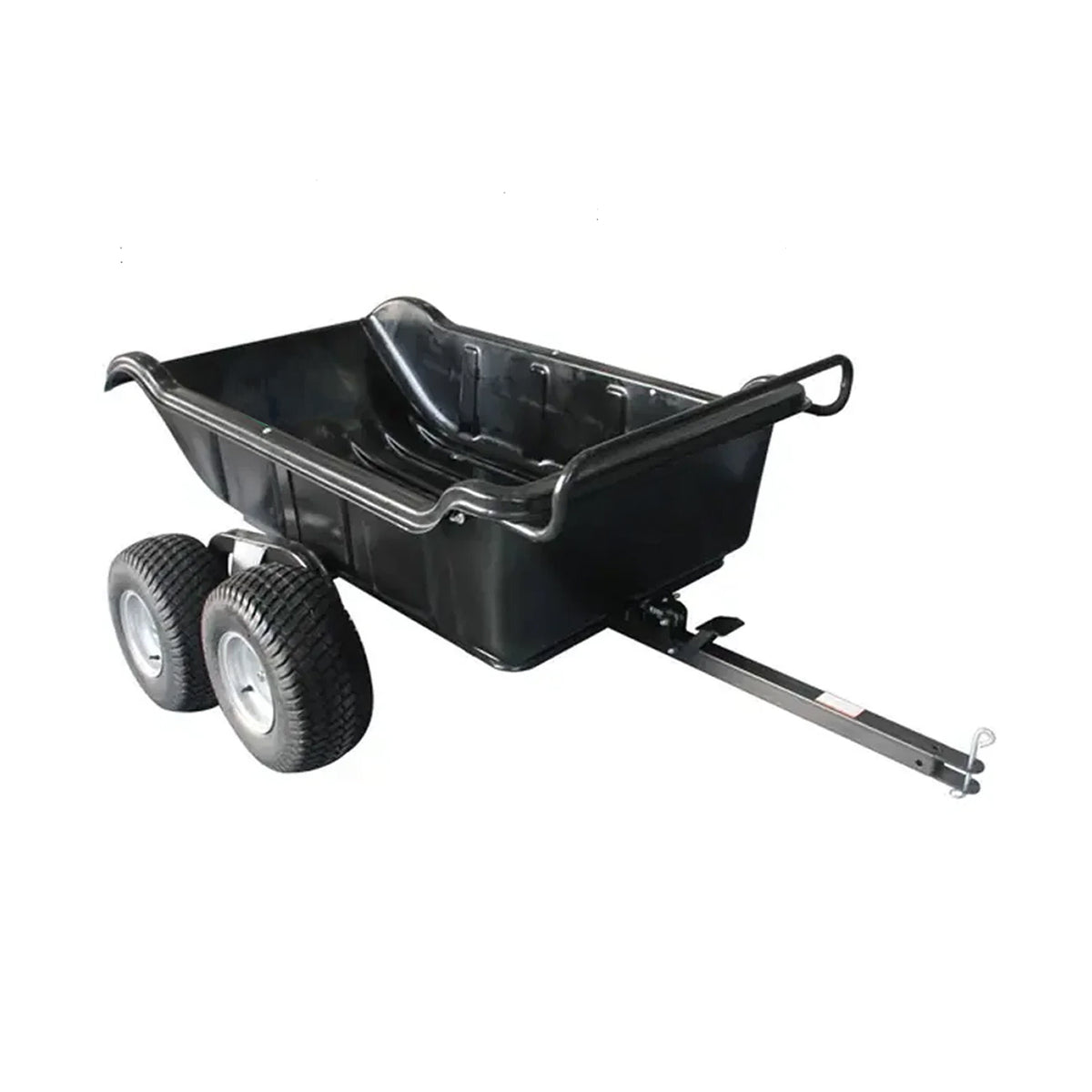 Tow-Behind Poly Dump Cart 1500 lb 2-Wheel – TCP1500-zoom-1