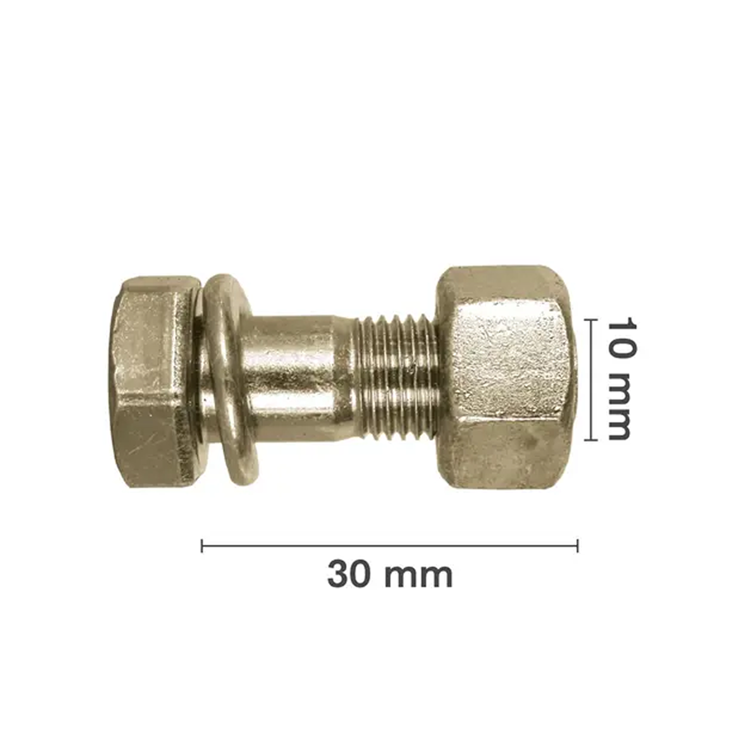 10mm X 30mm Tiller Bolt Assembly