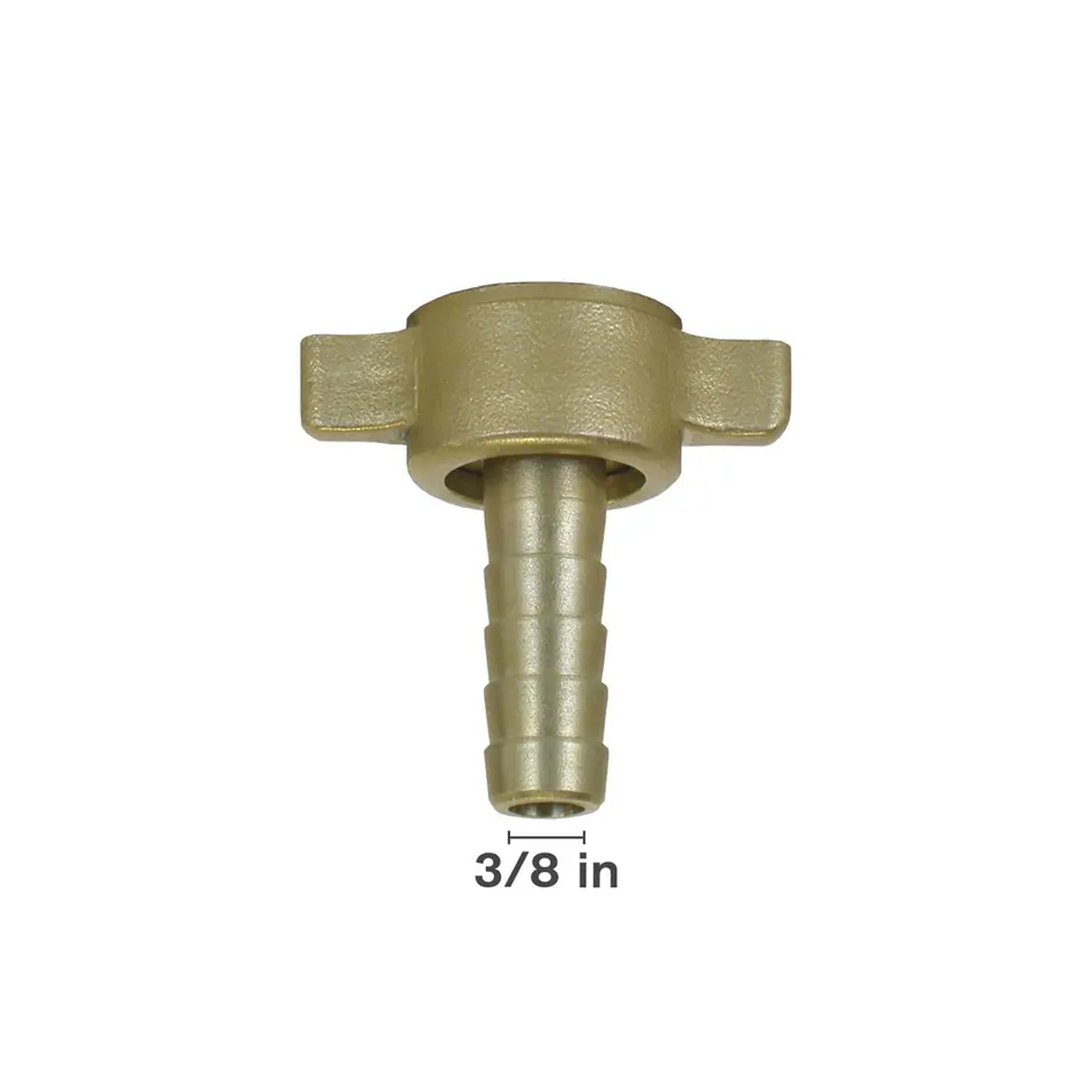 1/2" FBSP x 3/8" Barb Brass Hose Fitting-zoom-1