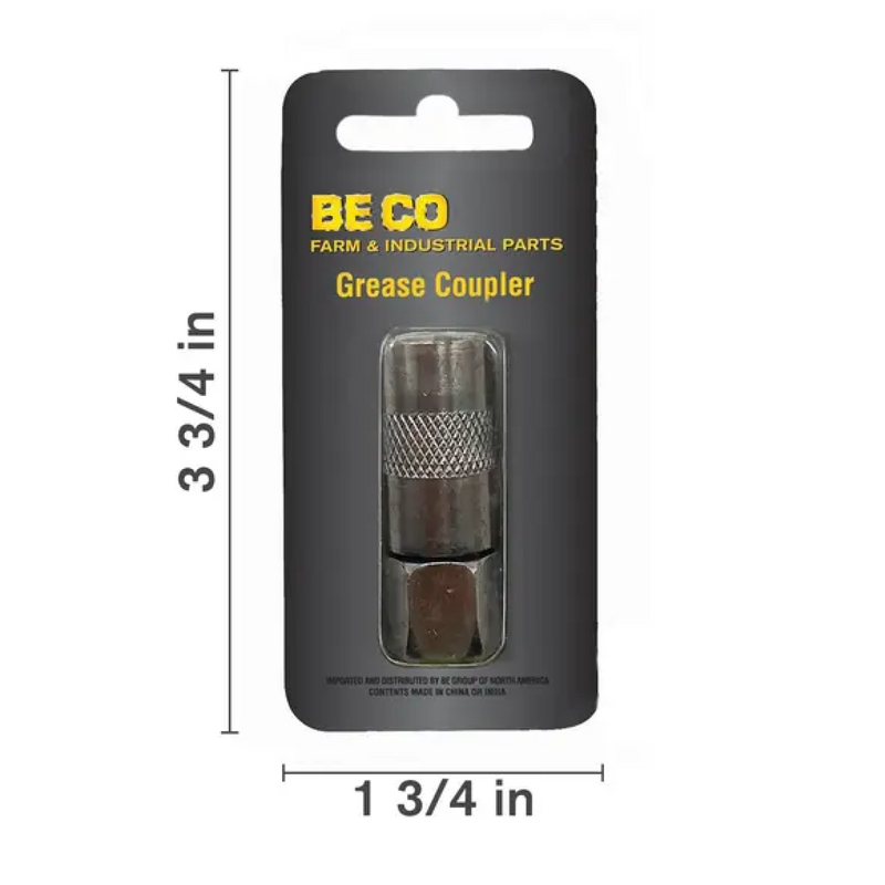 4 Jaw Grease 1/8"NPT Coupler-zoom-