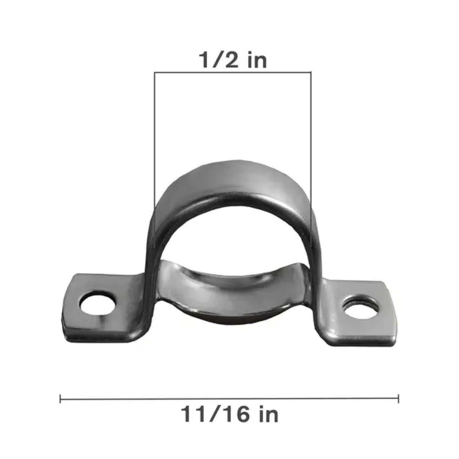 Steel Pillow Block Flange, 1/2" - 11/16"