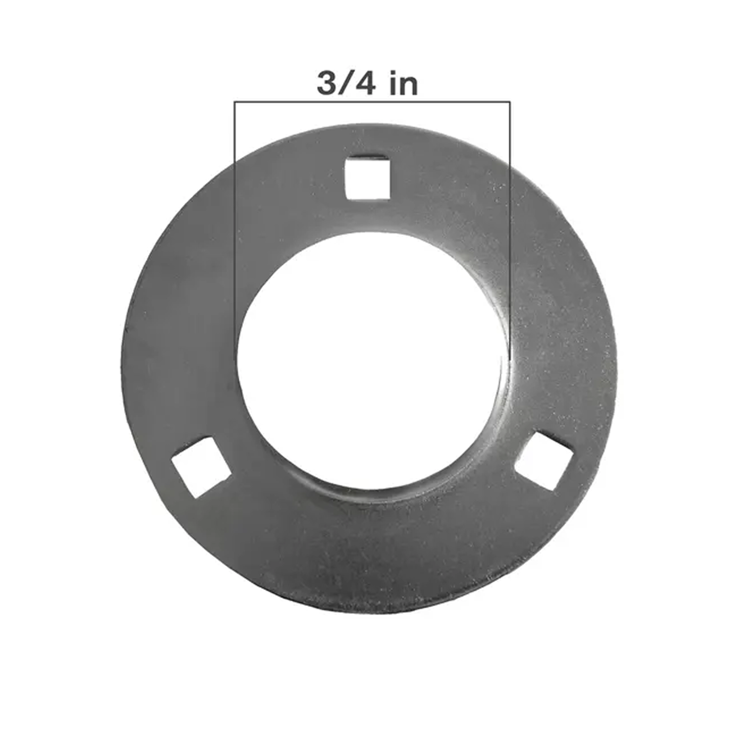 Steel 3 Bolt Flange, 3/4"-1