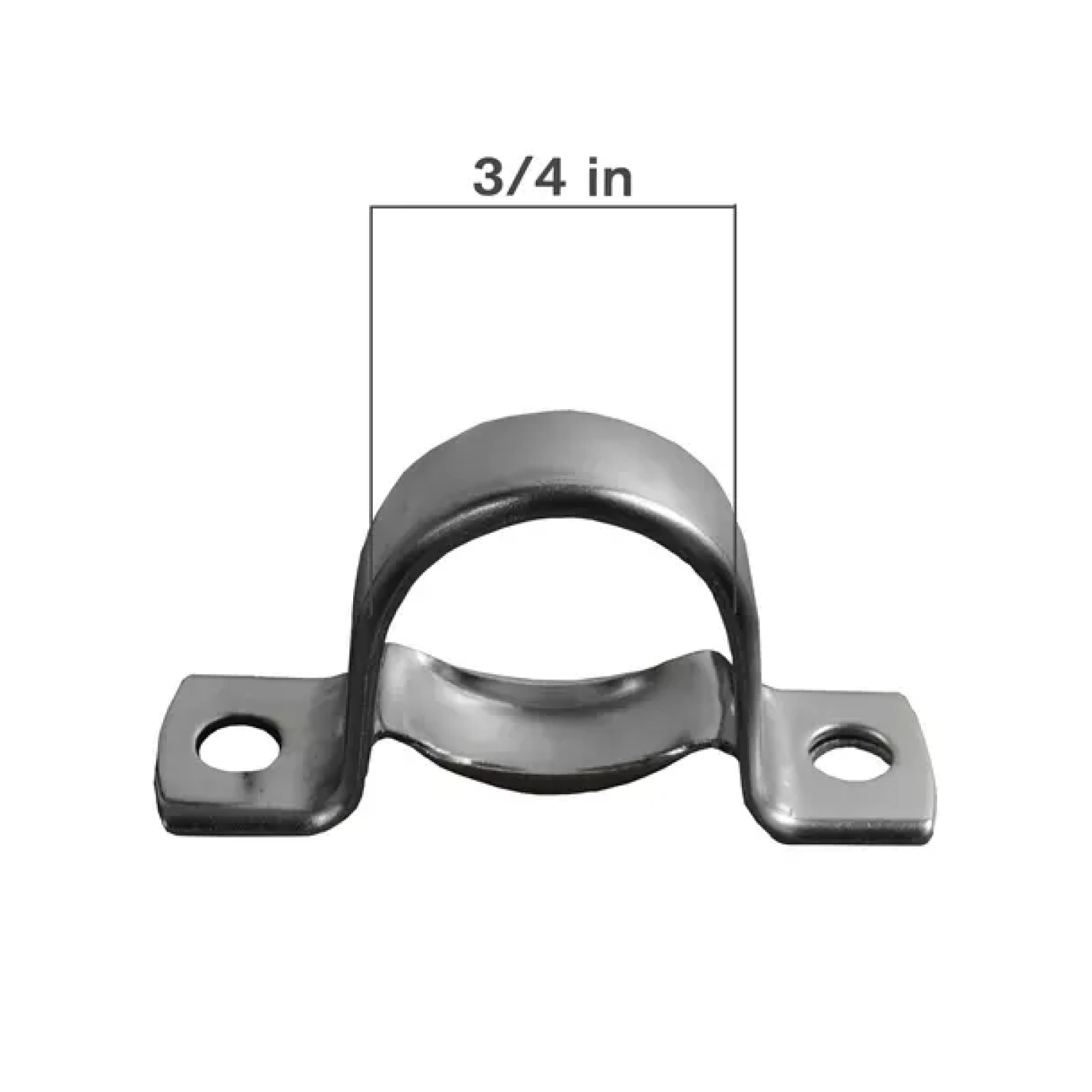 Steel Pillow Block Flange, 3/4"-zoom-1
