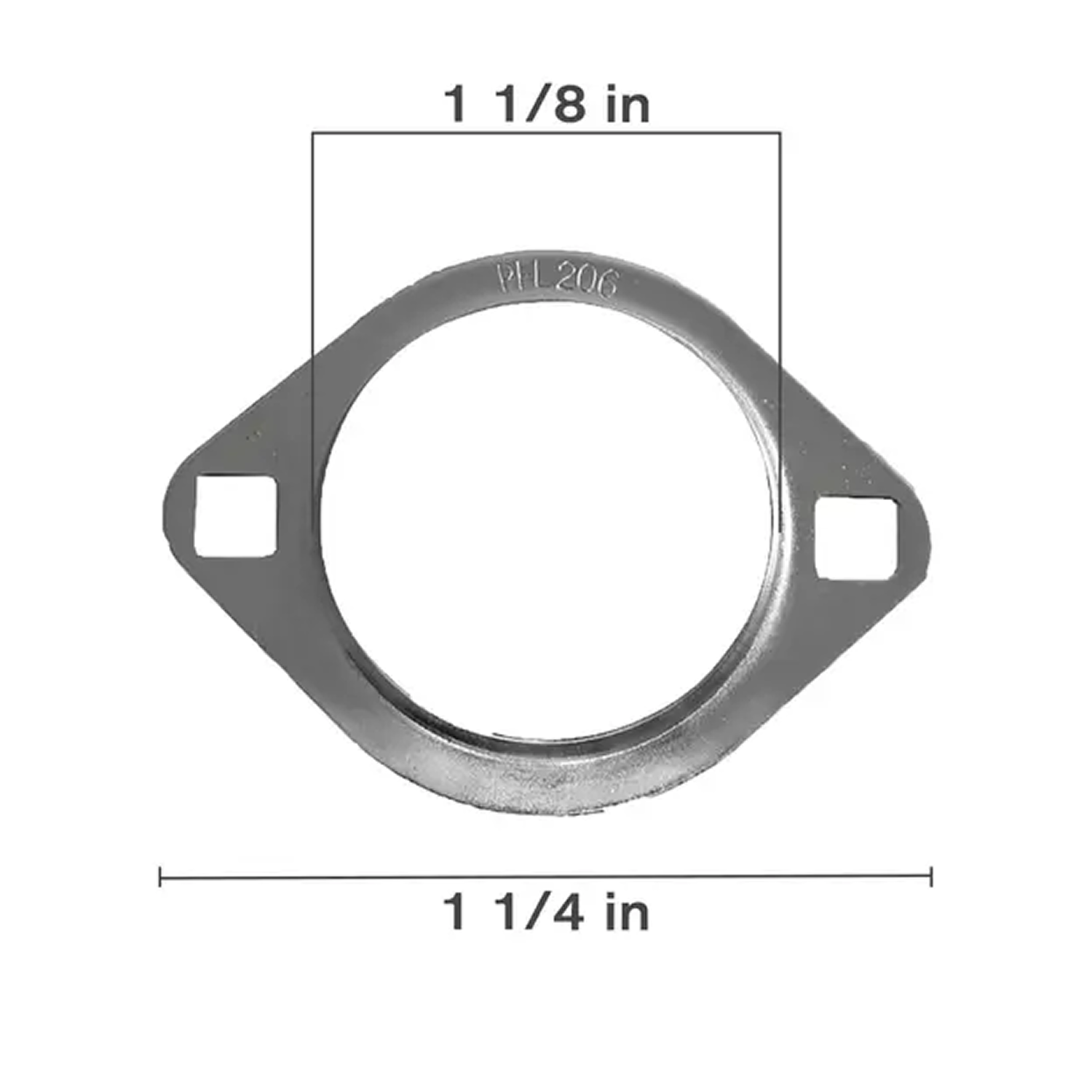 Stamped Steel 2 Bolt Flange
