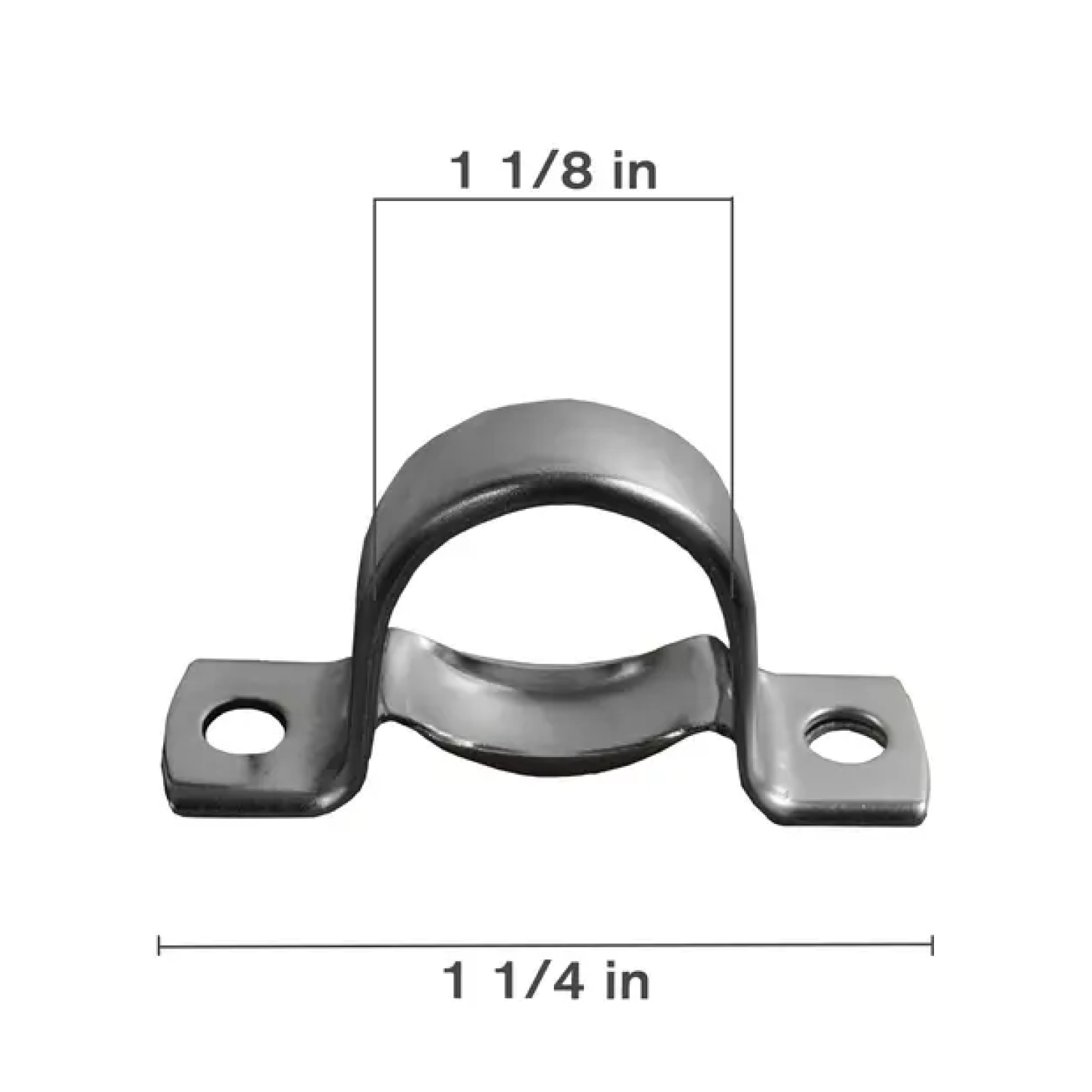Steel Pillow Block Flange, 1-1/8" - 1-1/4"-zoom-1
