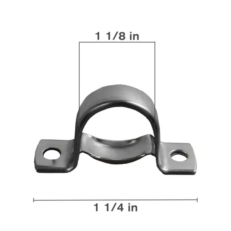 Steel Pillow Block Flange, 1-1/8" - 1-1/4"-zoom-