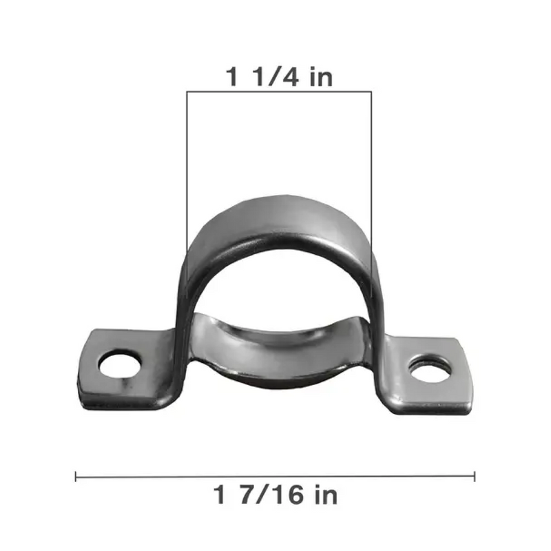 Steel Pillow Block Flange, 1-1/4" - 1-7/16"-zoom-