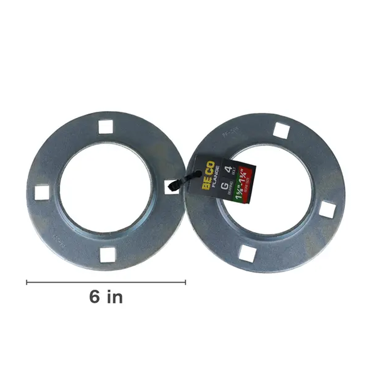 Stamped Steel 4 Bolt Flange-1