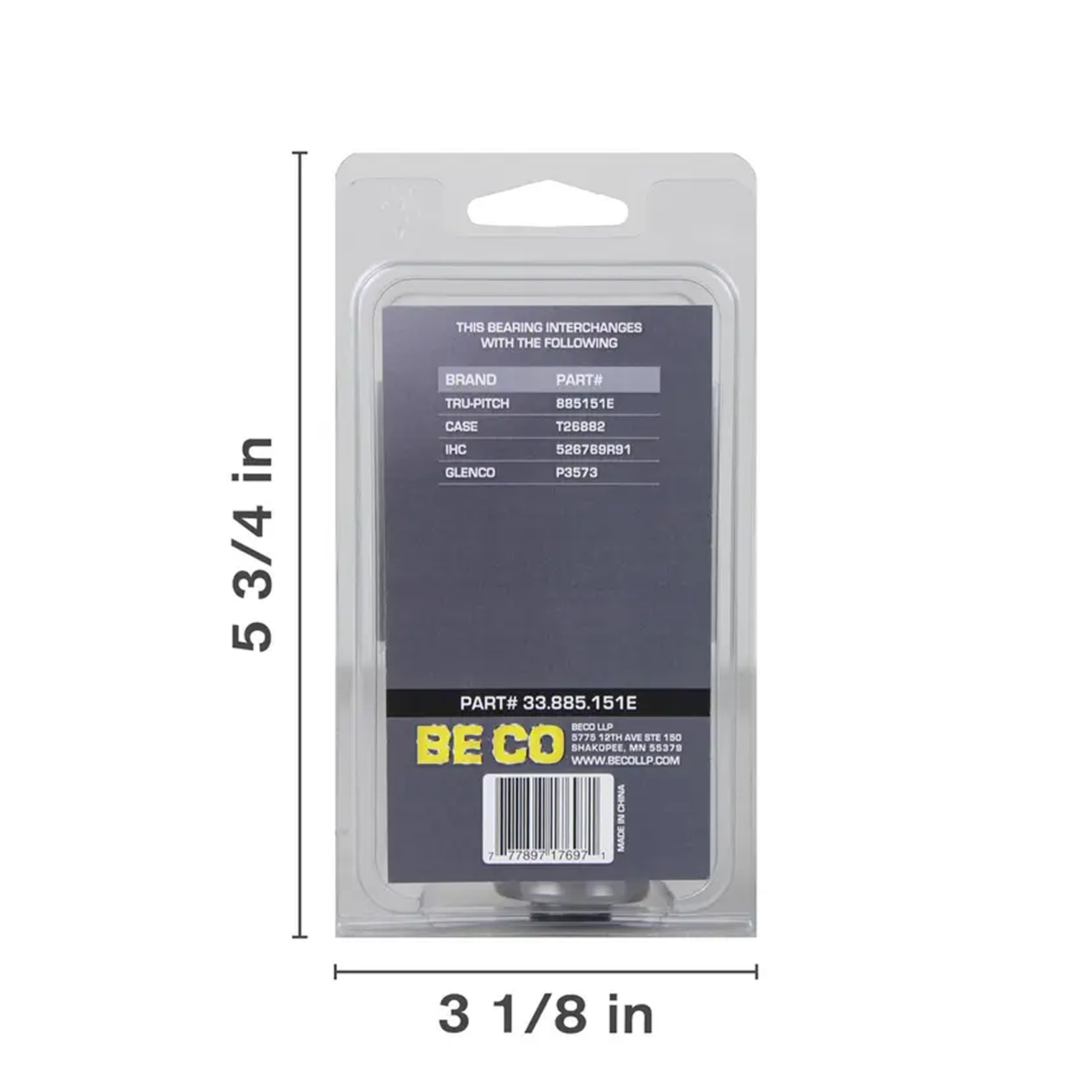 Bearing IHC Cultivator Gauge Wheel-zoom-3