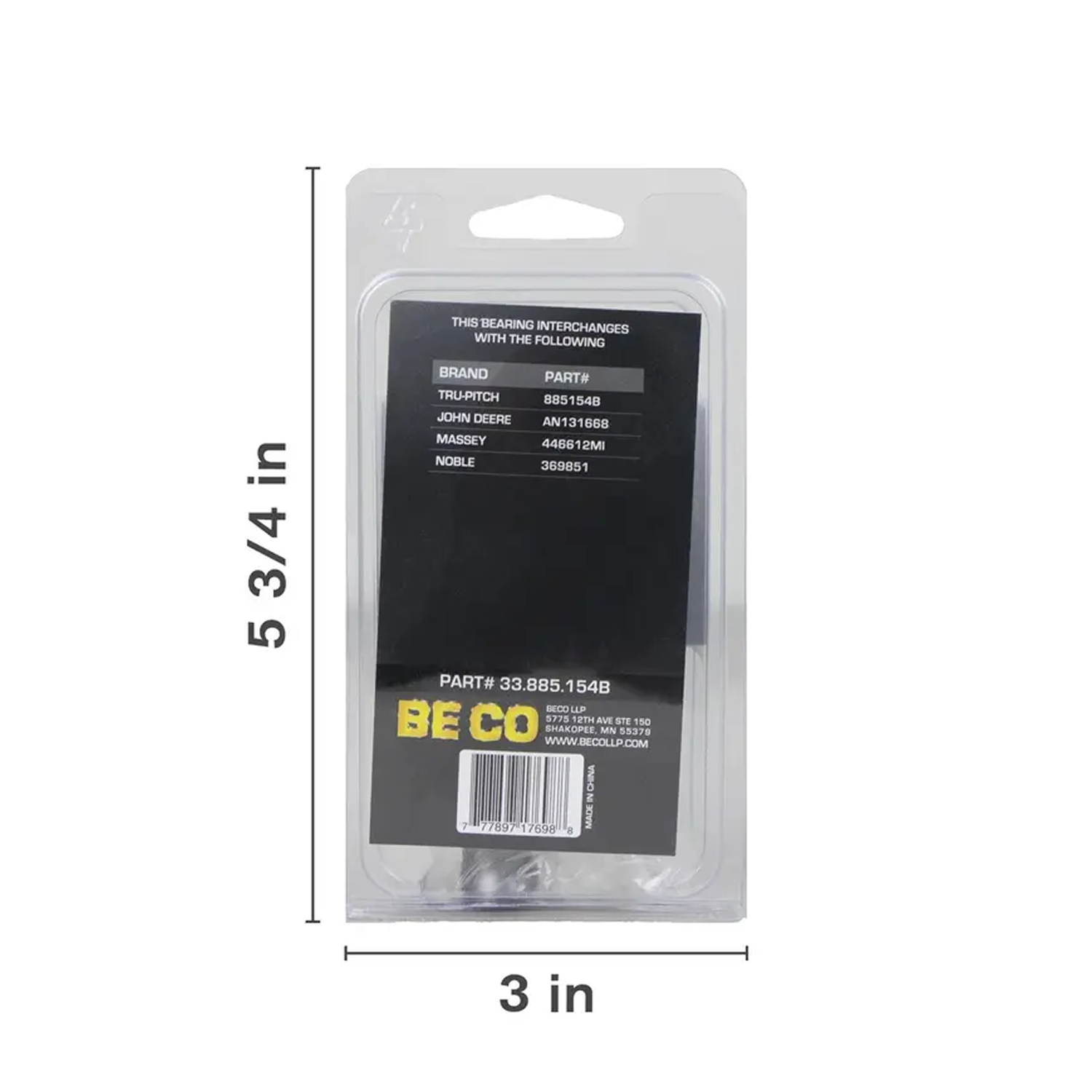 Cultivator Gauge Wheel Bearing-4