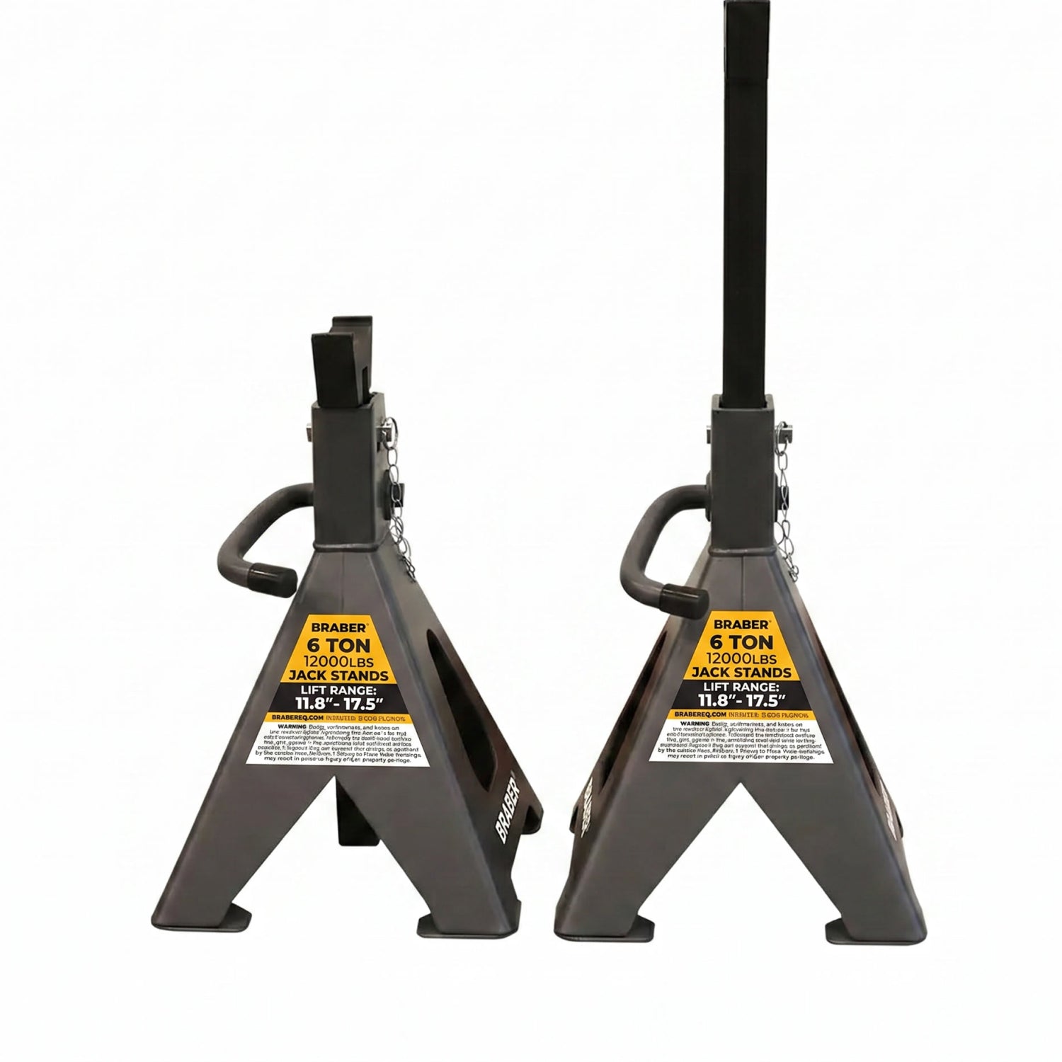 6 Ton Jack Stands, Set of 2