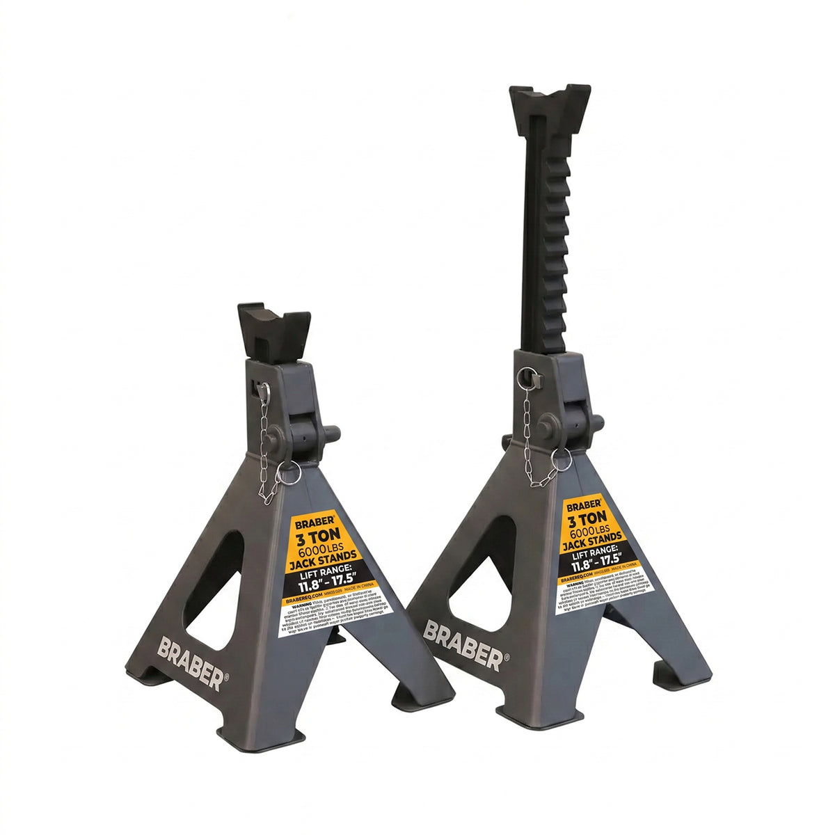 6 Ton Jack Stands, Set of 2