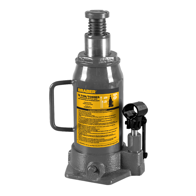 12 Ton Hydraulic Bottle Jack-zoom-