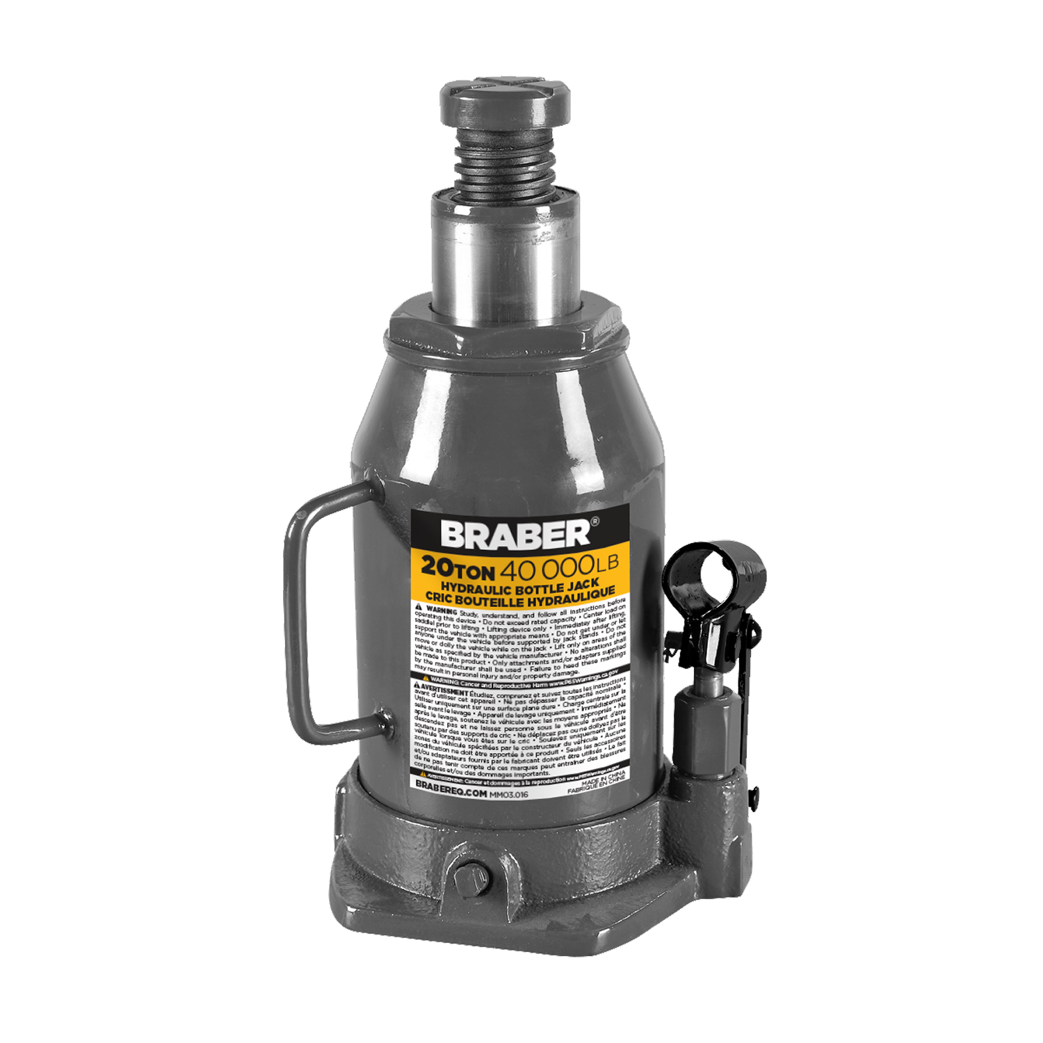 20 Ton Hydraulic Bottle Jack-1