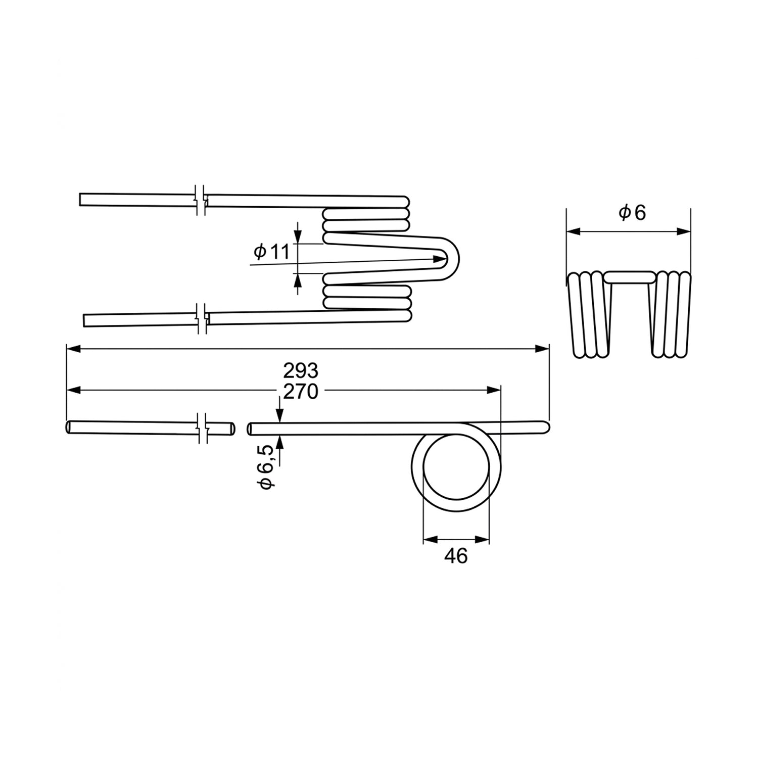 Belt Rake Tine, Da Ros / Morellato / PZ / SIP-2