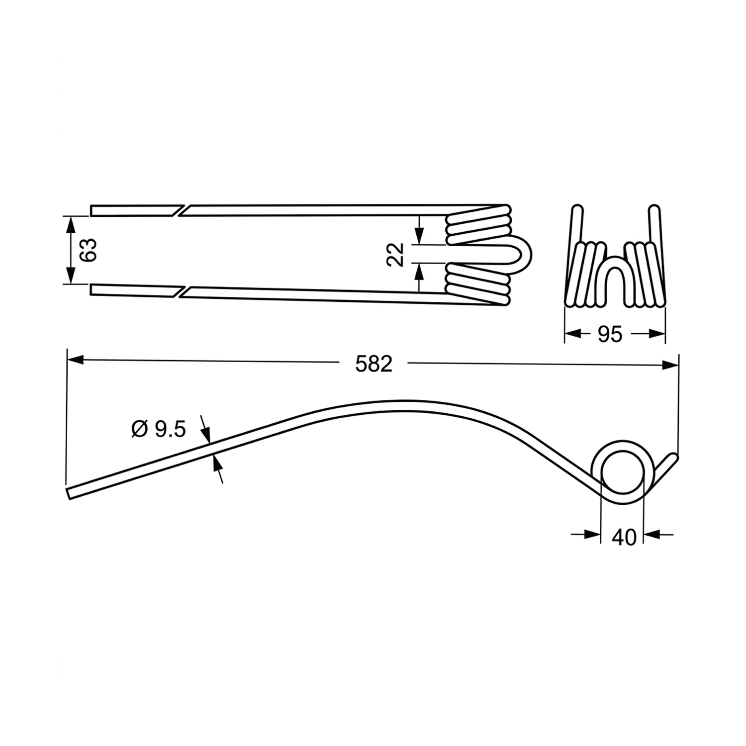 Wide Rake Tine, Fella / Stoll