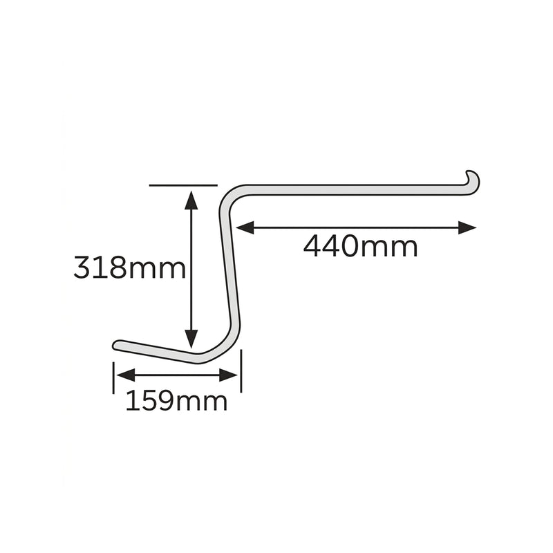 Fingerwheel Rake Tine, Vicon / Lely / Tonutti-zoom-