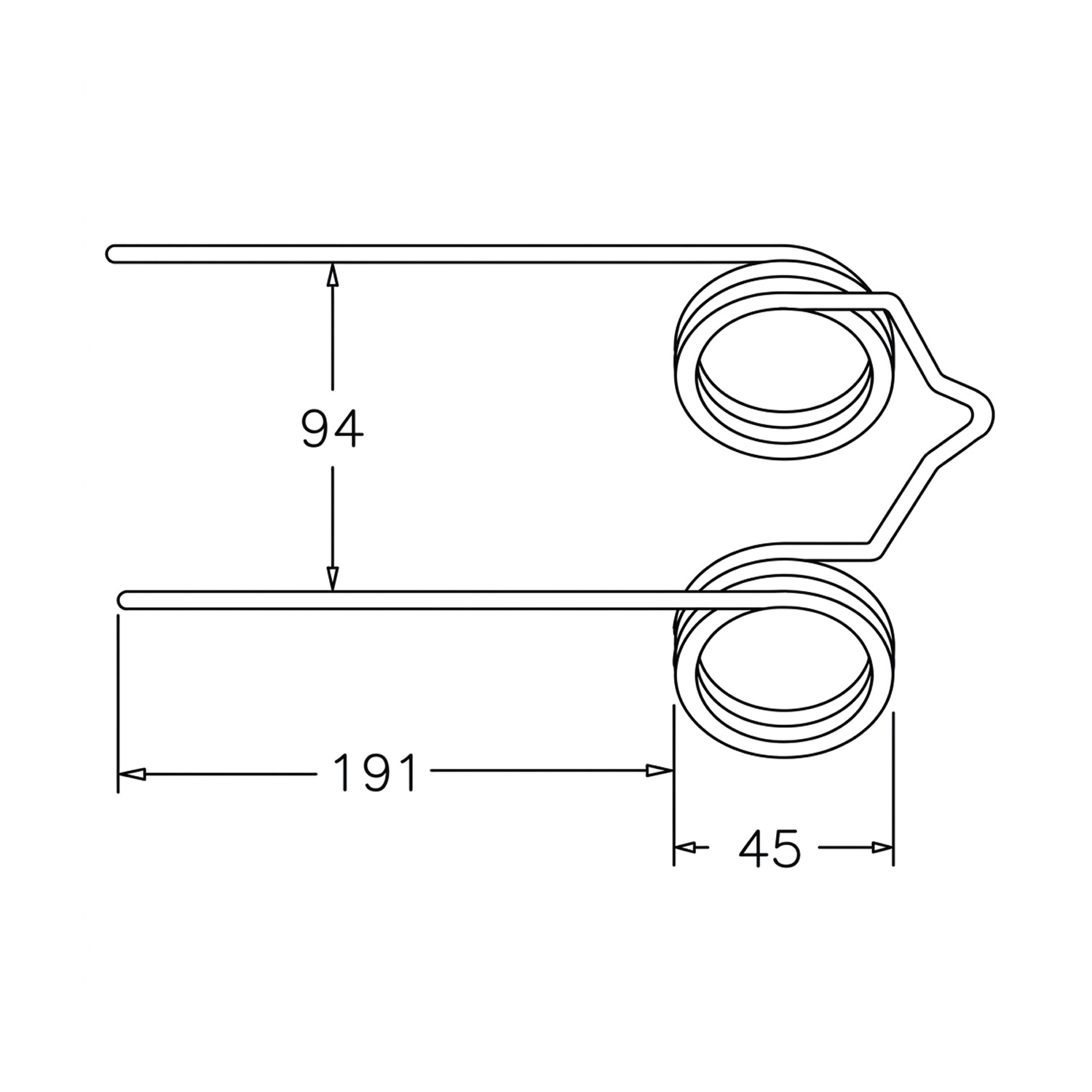 Rake Tine, John Deere-2