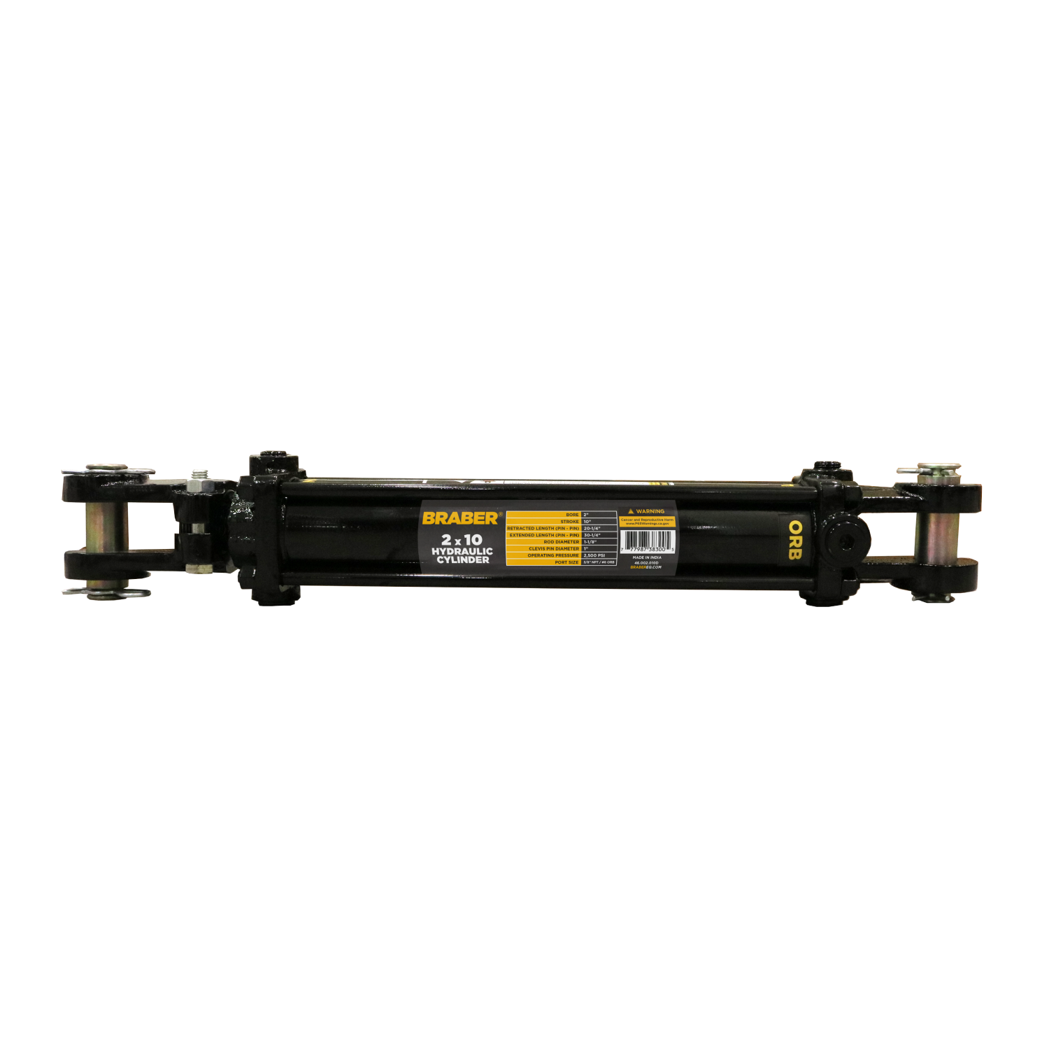 2" x 10" Hydraulic Cylinder
