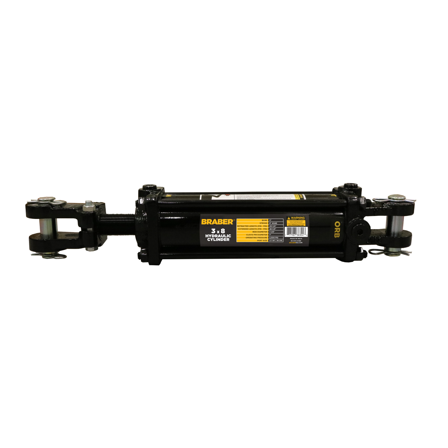 3" x 8" Hydraulic Cylinder