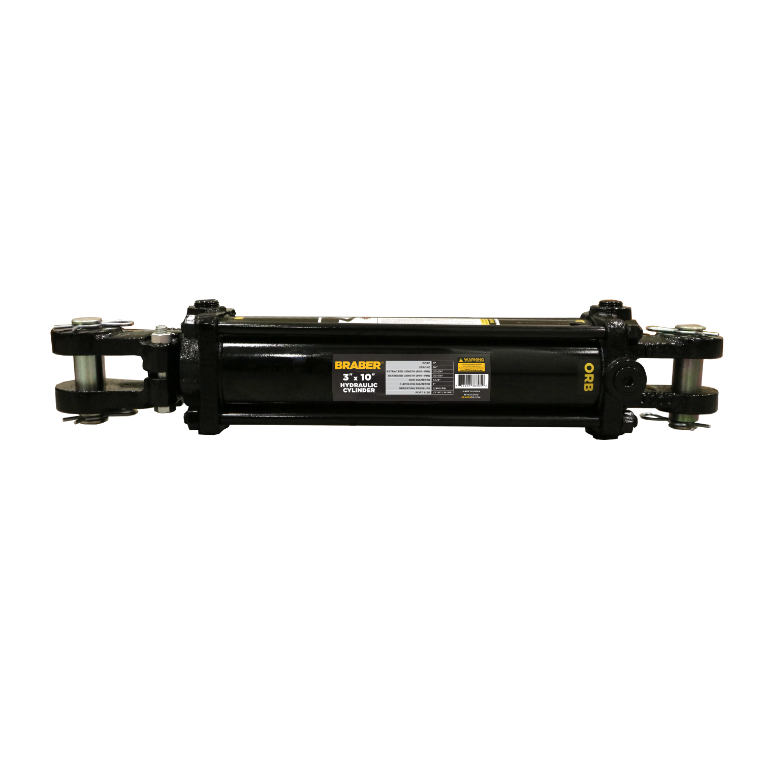 3" x 10" Hydraulic Cylinder-zoom-1