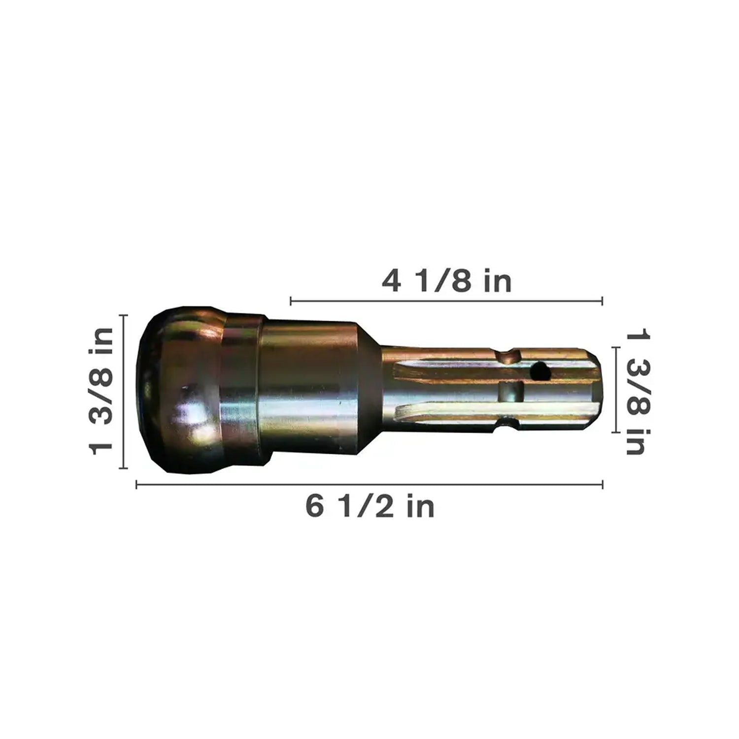 PTO Extender 4-1/8" 1-3/8" 6-Spline Quick-Disconnect – 500PA