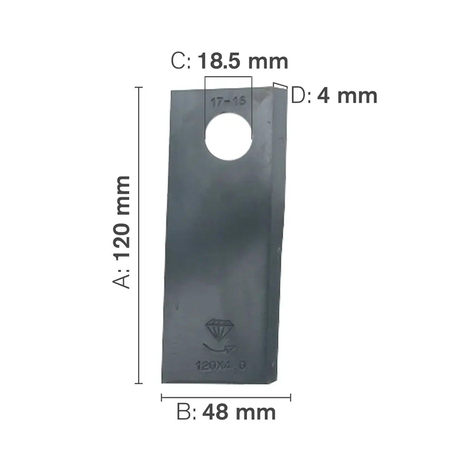Hay Mower Blade CCW-zoom-1