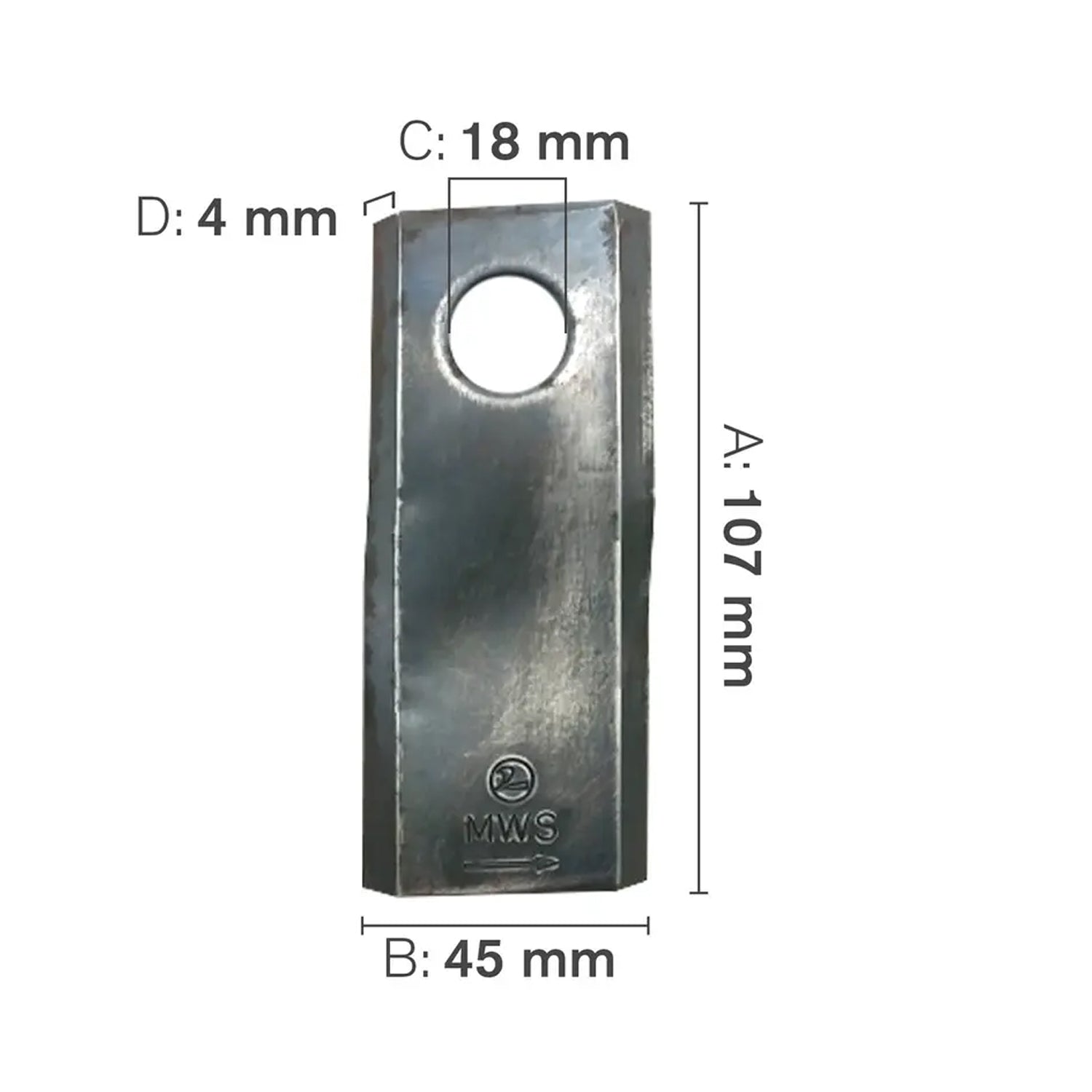 Hay Mower Blade CCW