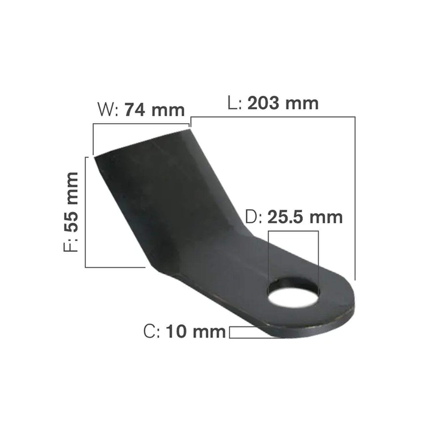C Type Flail Blade-zoom-1