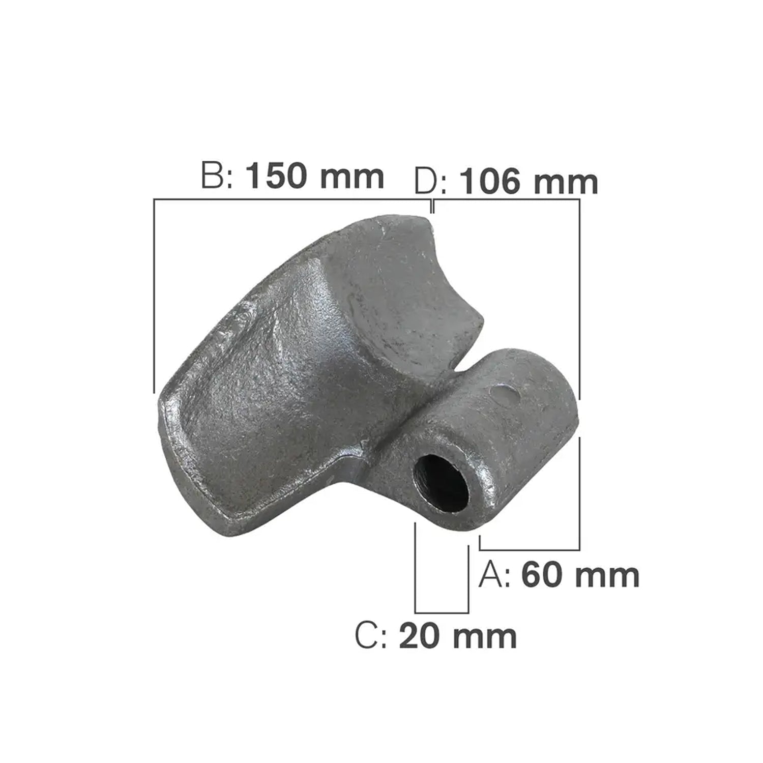 Forged Flail Mower Hammer-zoom-1