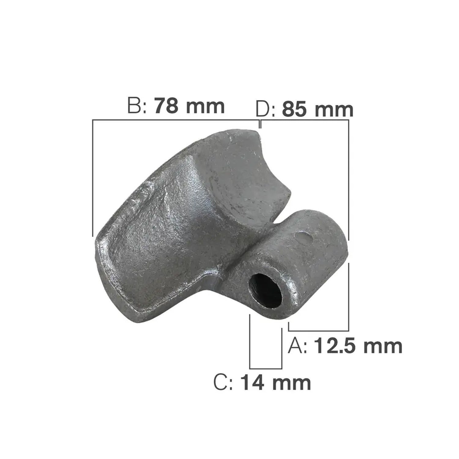 Forged Flail Mower Hammer, TRB