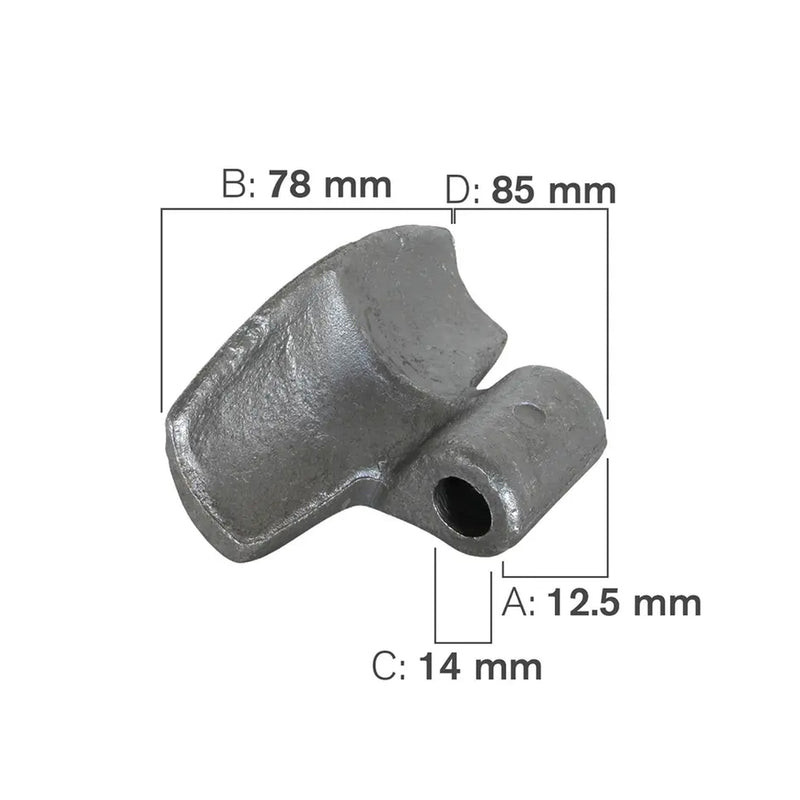 Forged Flail Mower Hammer, TRB-zoom-