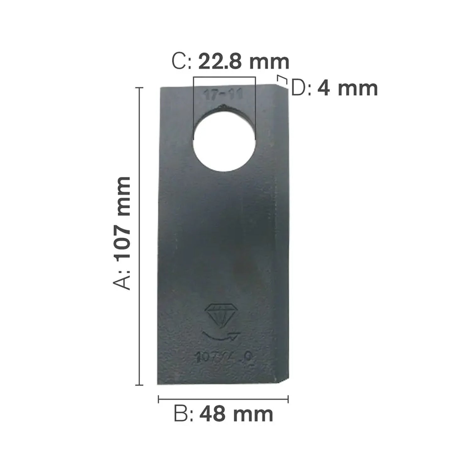 Hay Mower Blade CCW