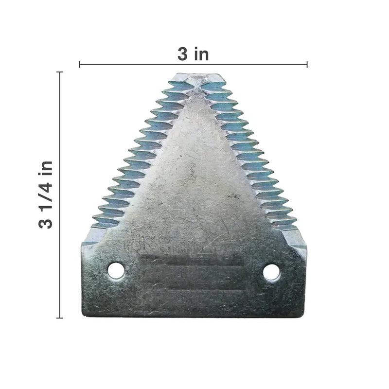 Extra Heavy Top Serrated Black Sickle Section Knife Kit-zoom-