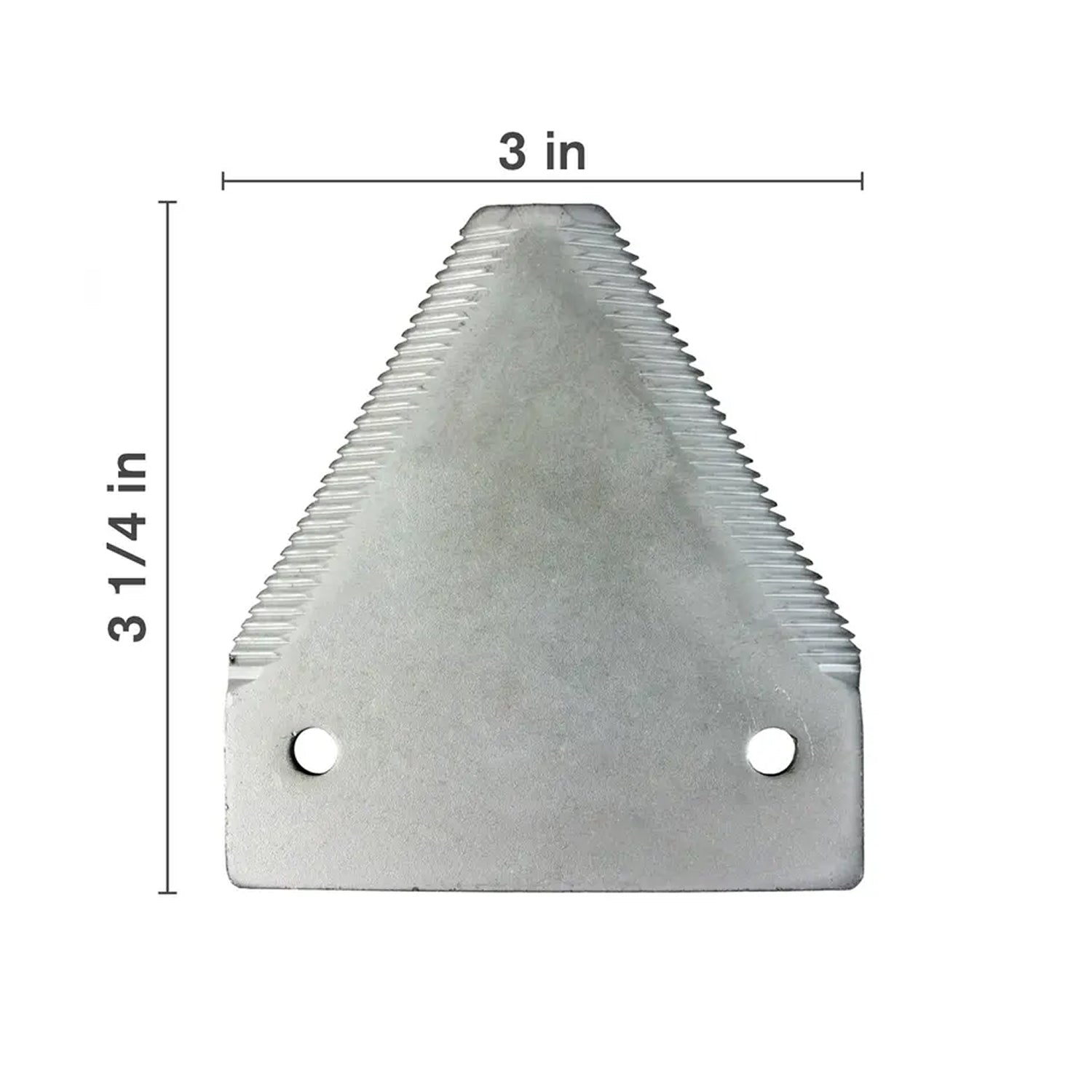 Extra Heavy Top Serrated Chrome Sickle Section Knife Kit