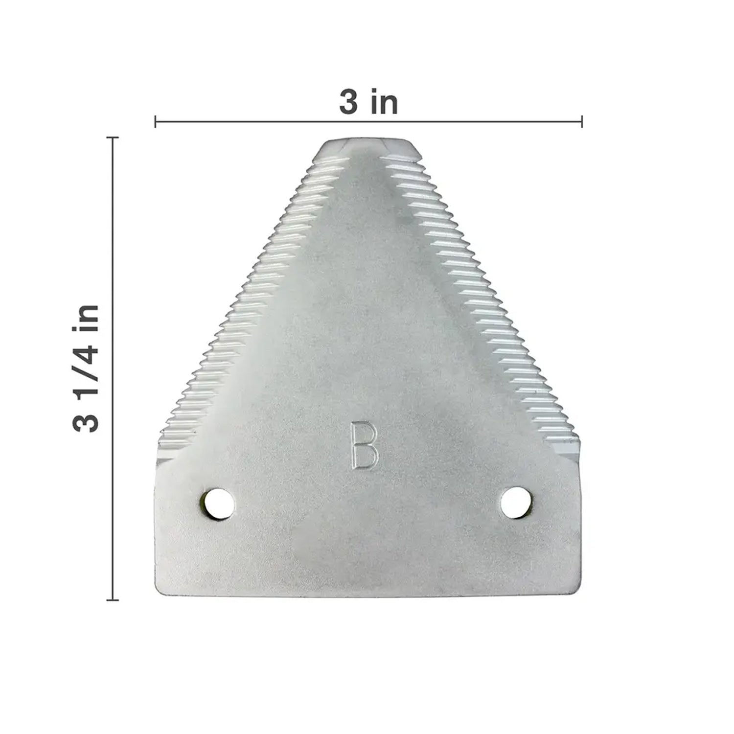 Extra Heavy Under Serrated Chrome Sickle Section Knife Kit