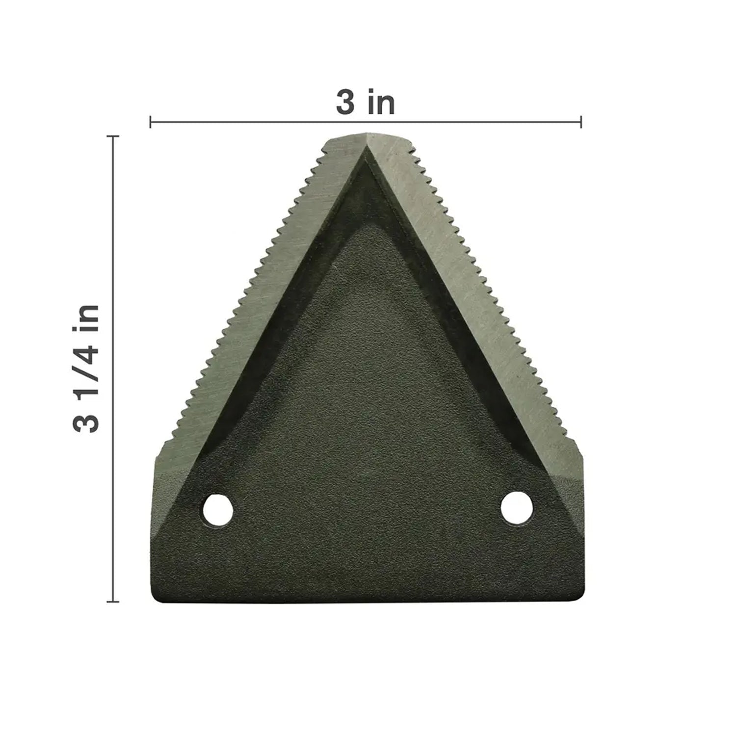 Extra Heavy Top Serrated Chrome Sickle Section Knife Kit