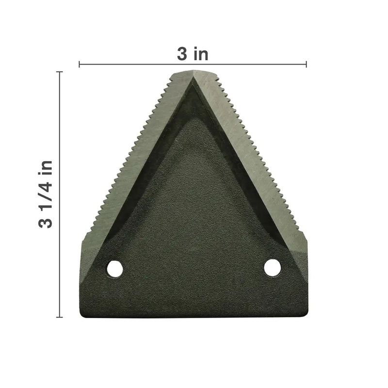 Extra Heavy Top Serrated Chrome Sickle Section Knife Kit-zoom-