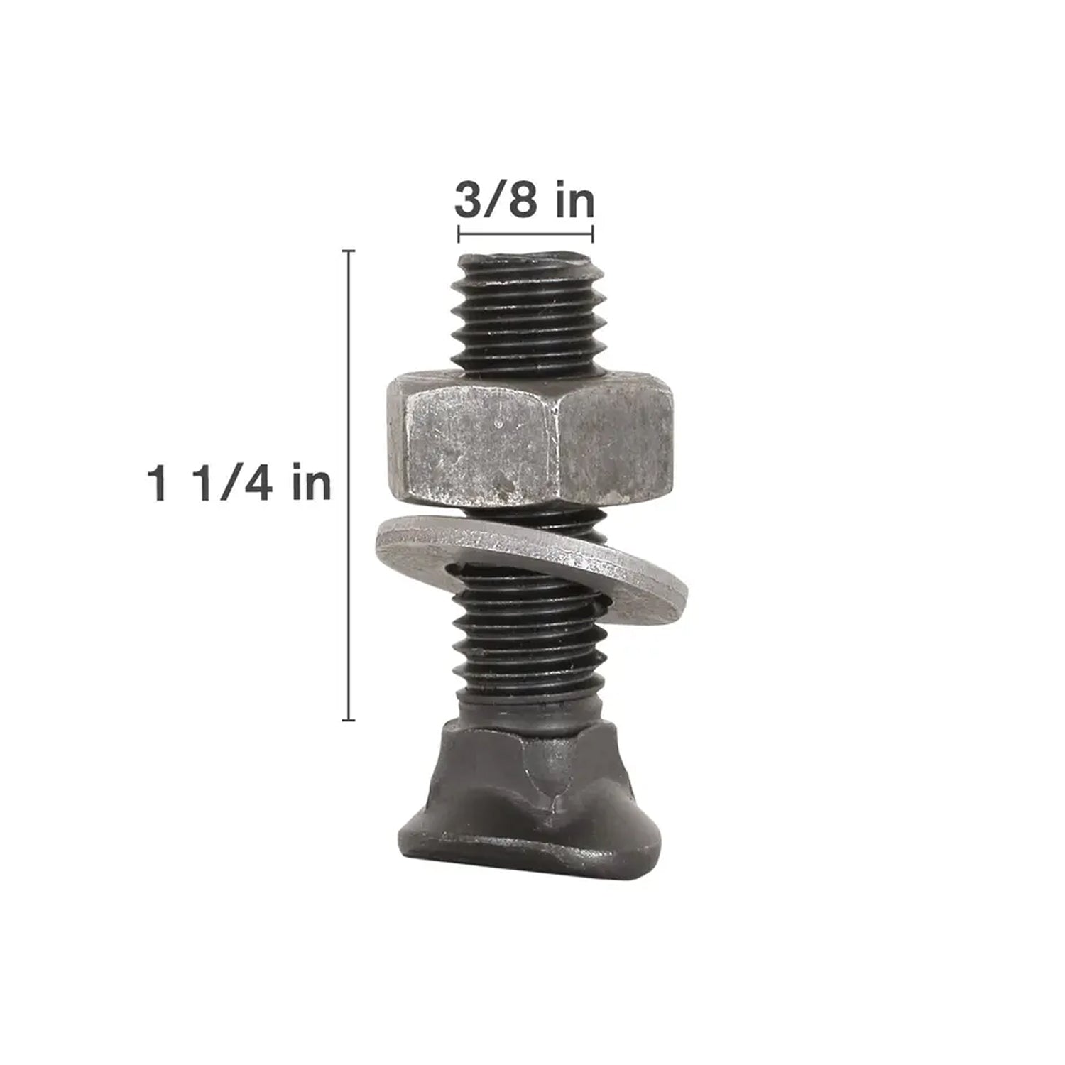 3/8" 1-1/4" Point Bolt Assembly-1