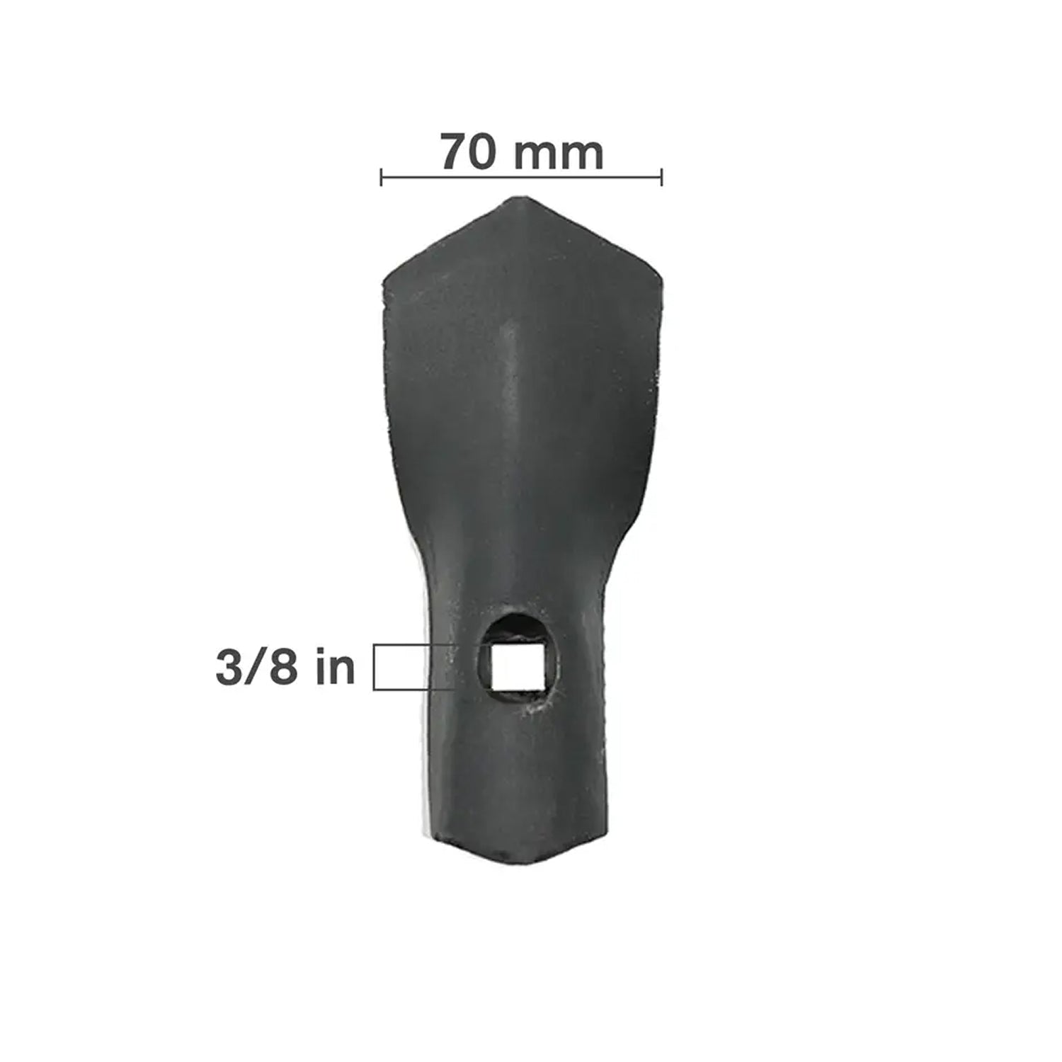 2-3/4" x 3/8" Sweep