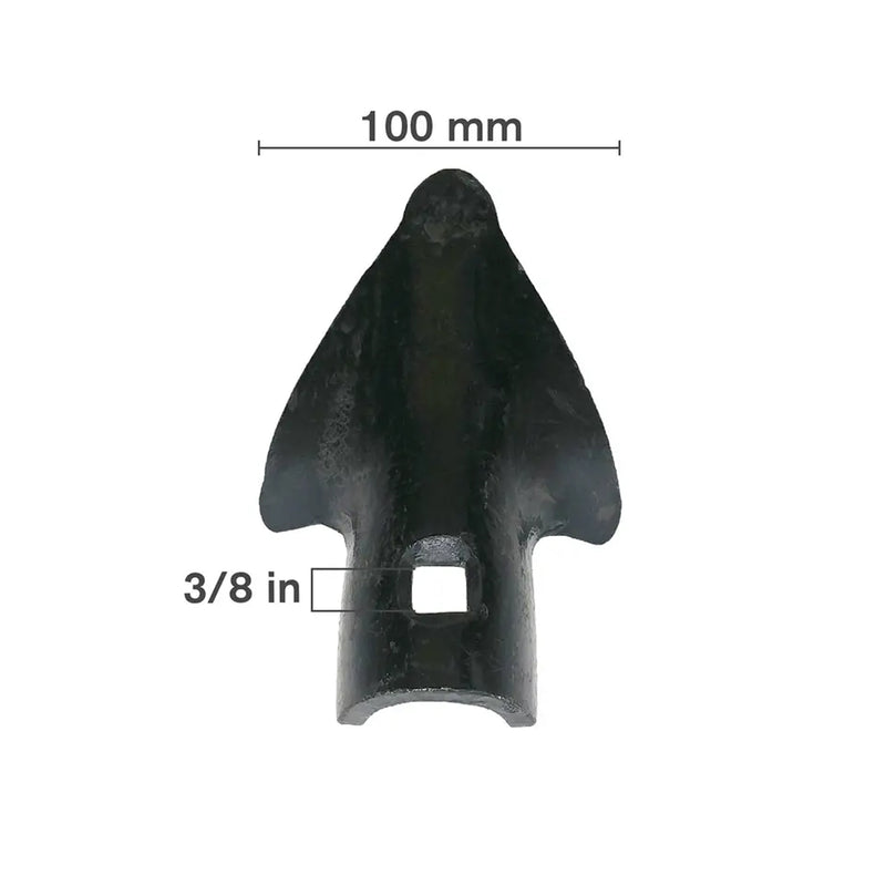 4" x 3/8" Sweep-zoom-