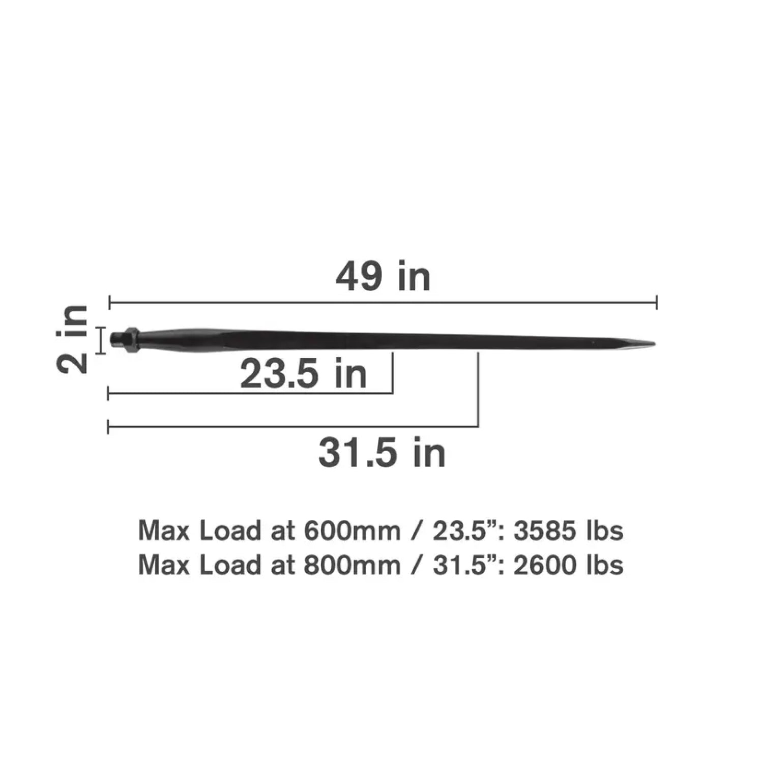 49" Bale Spear, Conus II-zoom-1