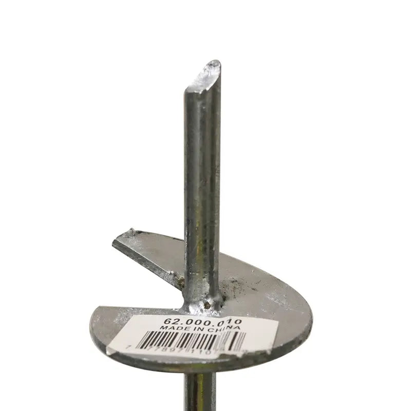 15.5" x 1/2" x 3" Hot Dipped Galvanized Earth Anchor-zoom-
