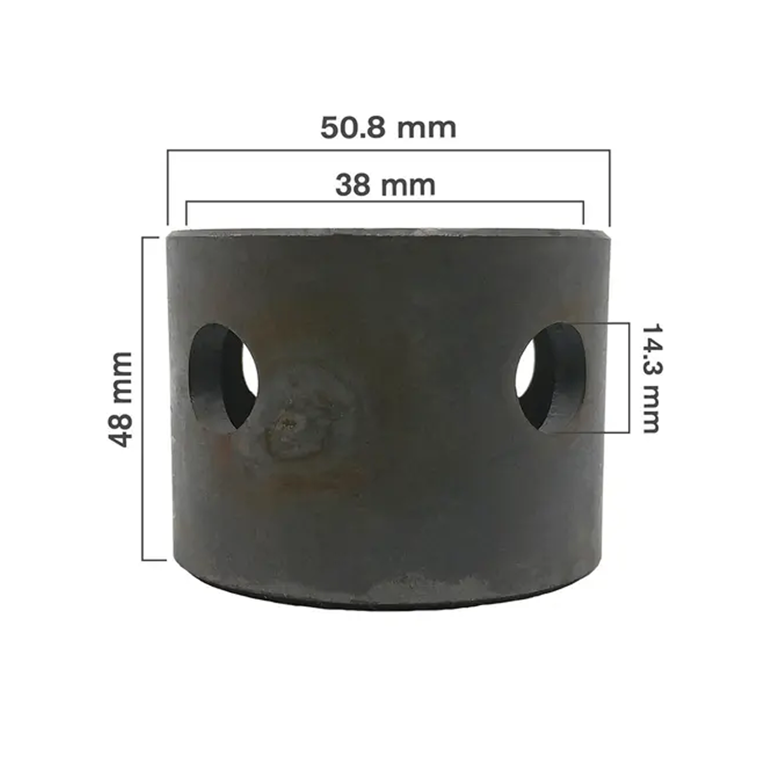 1 1/2" Mounting Pipe for 2,000 LB Jack-zoom-1